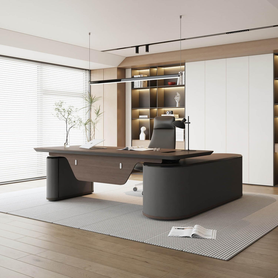 Executive L-Shaped Desk: Transform Your Workspace for Productivity and Style