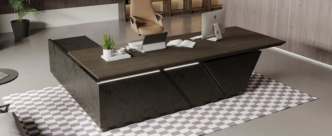 L-Shaped Office Desk with Drawers: Transform Your Workspace Efficiency