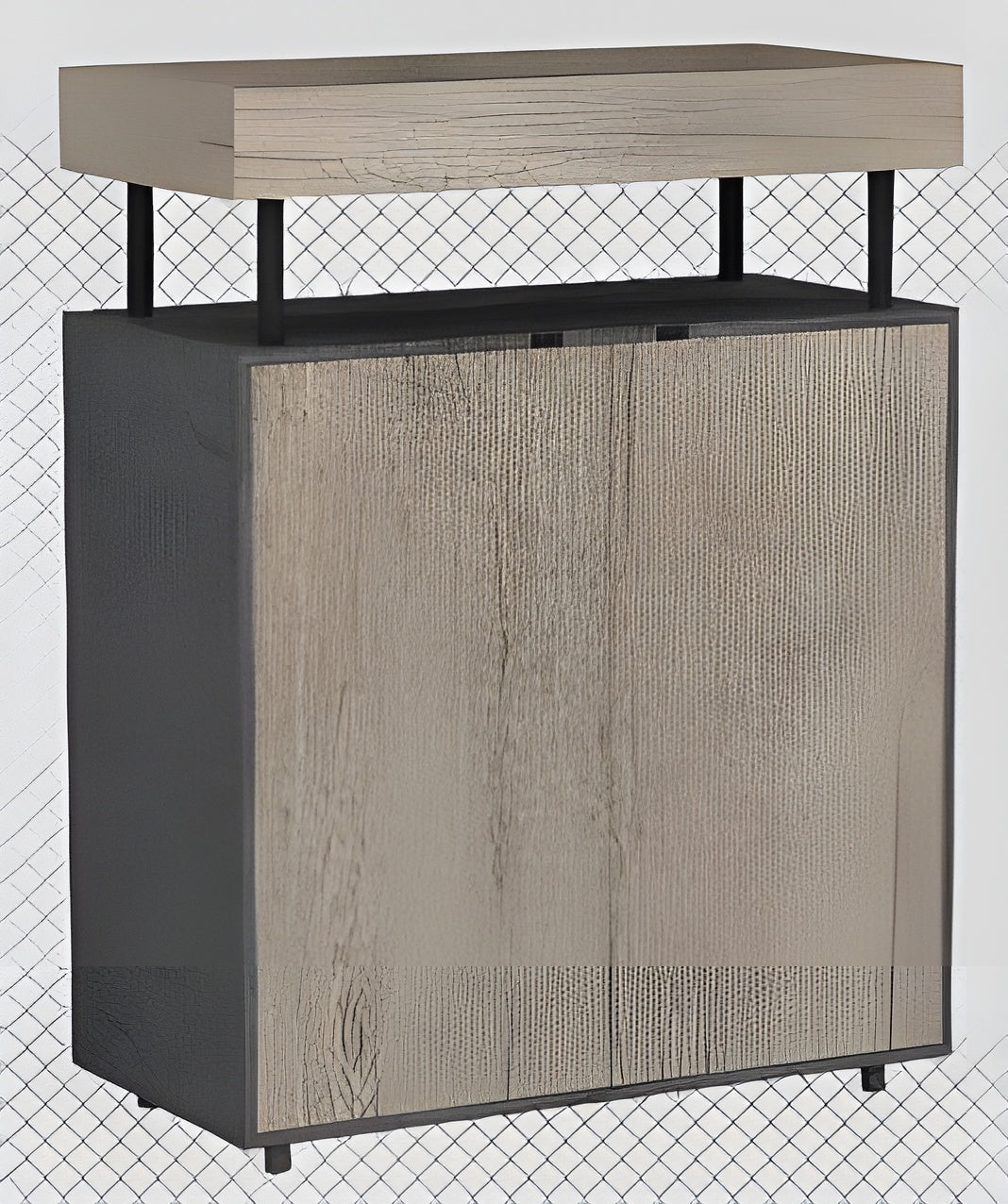Tobacco Wood Decorative Cabinet - Versatile Elegance for Modern Living - JOSE.M.ONNA FURNITURE