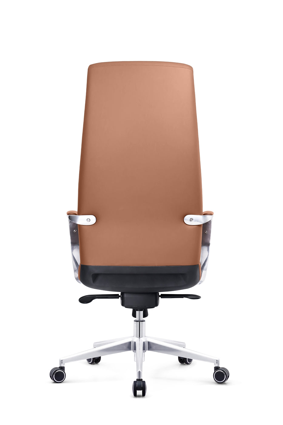 Ergonomically designed executive office chair with headrest