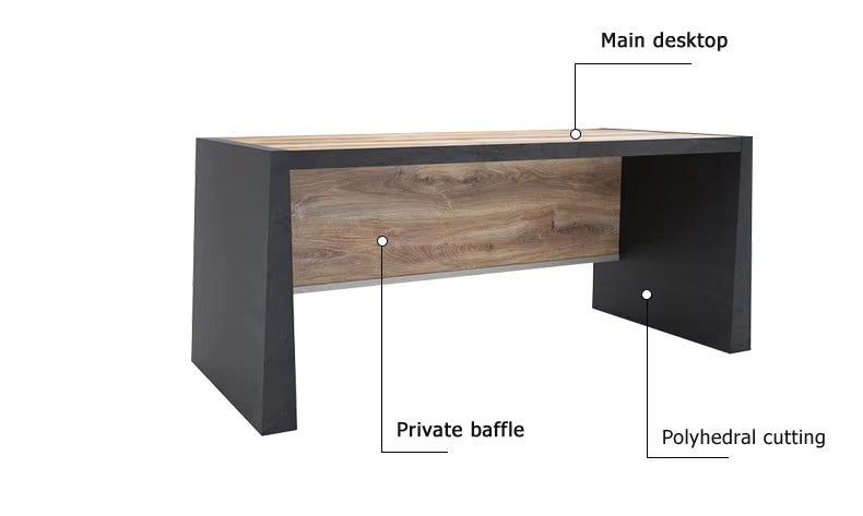 Modern Luxury Executive Desk New Manager CEO Table for Office Furniture