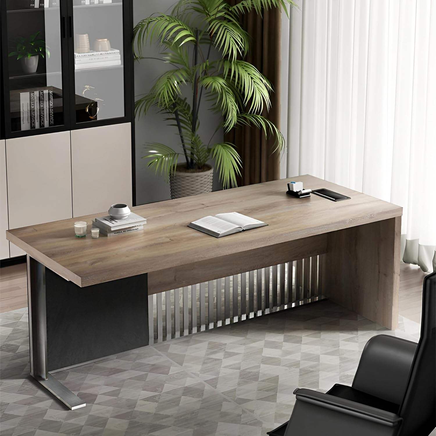 Free Shipping US Warehouse in Stock Hot Sell New Design Luxury Office Furniture Table Executive Manager Desk CEO Table