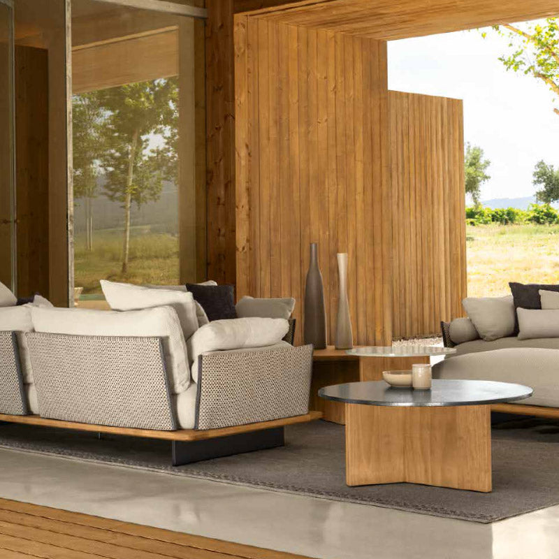 Wooden Rattan Sofa Set - JOSE.M.ONNA FURNITURE