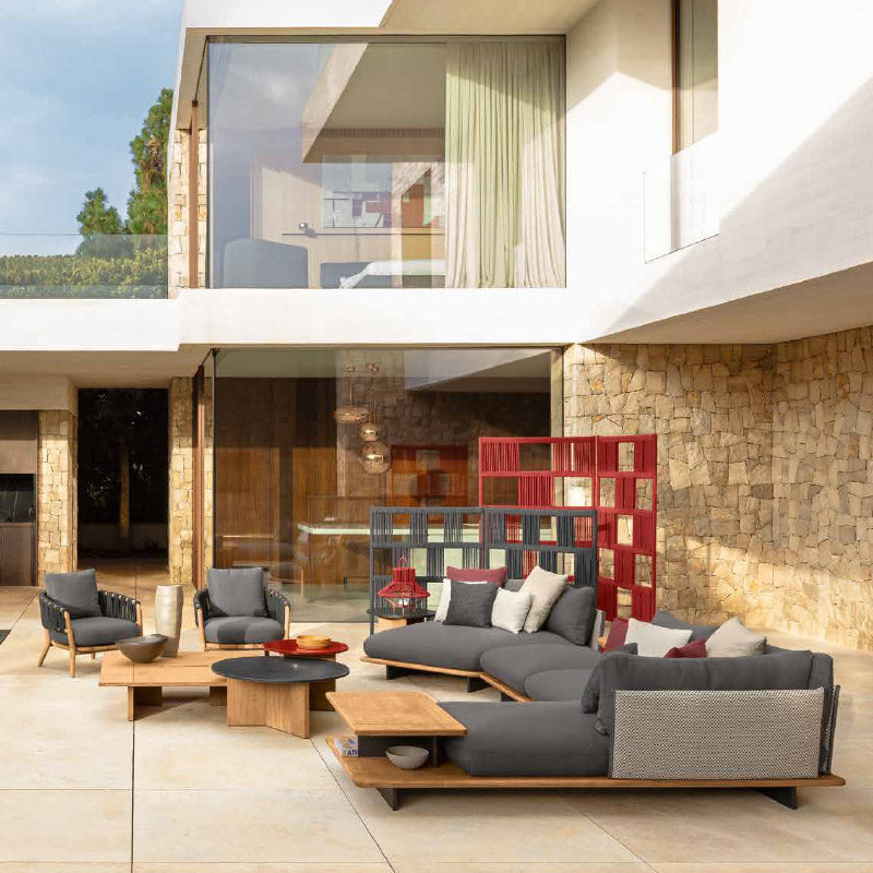 Wooden Rattan Sofa Set - JOSE.M.ONNA FURNITURE