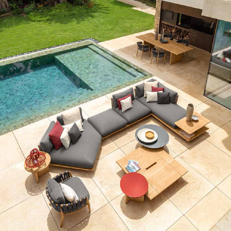 Wooden Rattan Sofa Set - JOSE.M.ONNA FURNITURE
