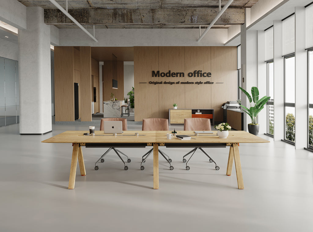 Modern High-End (11.8 inches, Can Accommodate 8 to 20 People) Conference Room Meeting Table - JOSE.M.ONNA FURNITURE